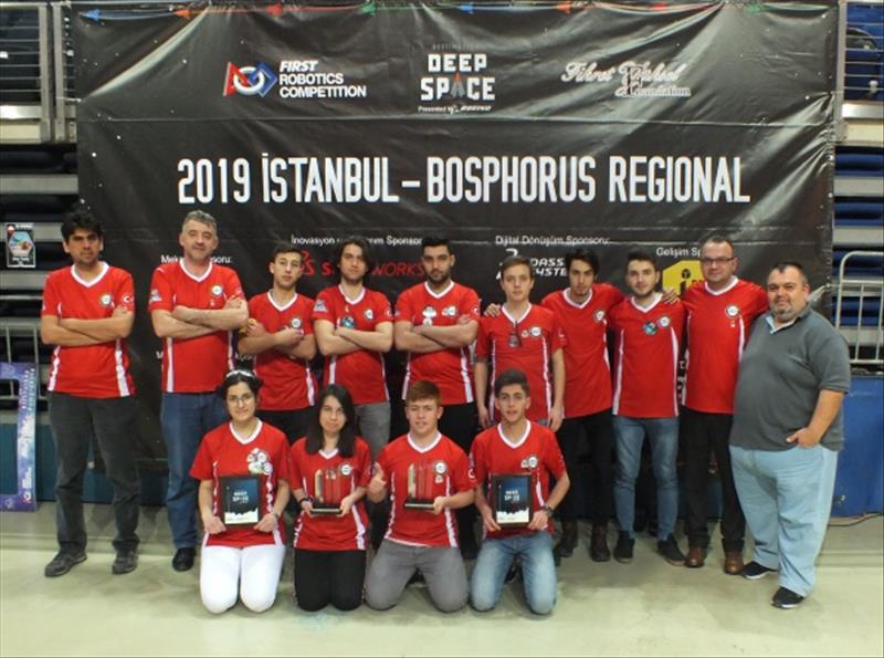 7684 Nilüfer Team'in FRC İstanbul Ragional'daki  Başarısı