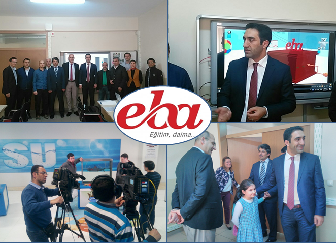 Eğitim Yayınları ve İçerik Yönetimi Daire Başkanı Sn.Mehmet RUŞEN Bursa EBA'yı ziyaret etti. 