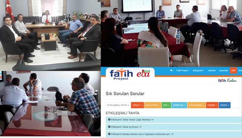 Fatih Projesi Toplantısı Yenişehir ve İnegöl ilçelerinde Yapıldı.