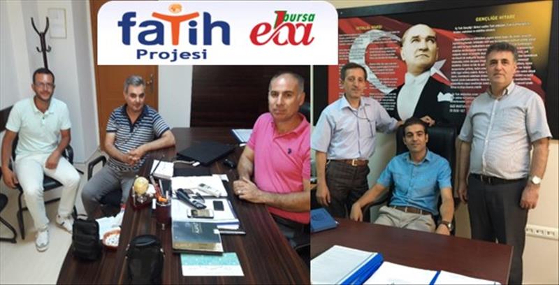 Bursa "Fatih Projesi Eğitmenlerinin" Gürsu ve Kestel İlçe Ziyaretleri