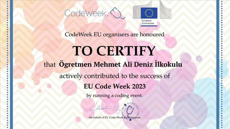 #codeweek Kodlama Haftası
