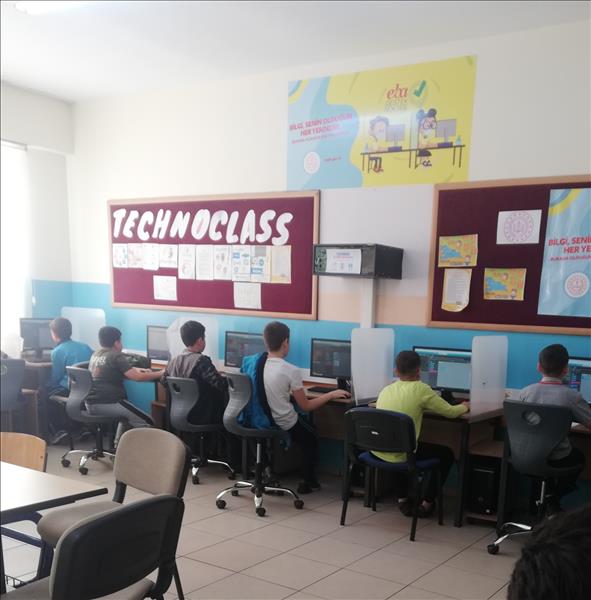 Bursa/Osmangazi Fertur İmam Hatip Ortaokulu Code Week 2022 Etkinliği
