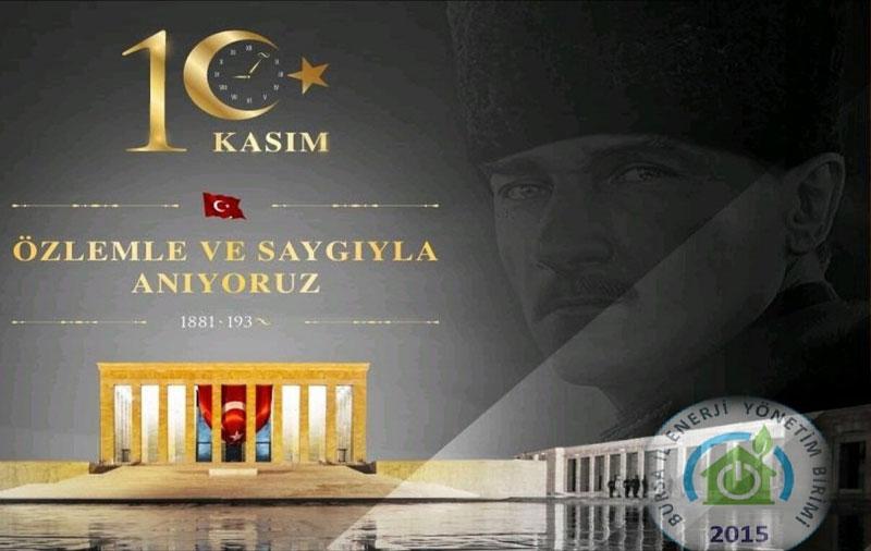 10 Kasım Atatürk'ü Anma Günü #evep16