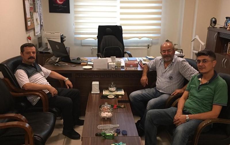 TEKEV yönetim kurulu üyesi Mustafa Köroğlu ağabeyi Bursa İl Enerji Yönetim Birimimizde ağırladık